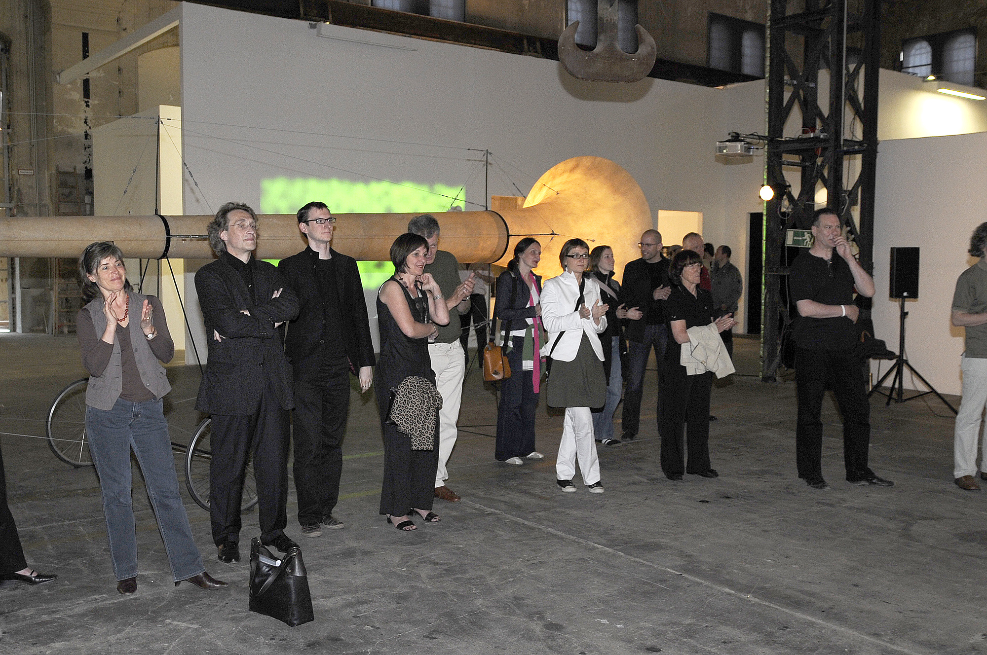 People listening to opening speech, Waves Dortmund