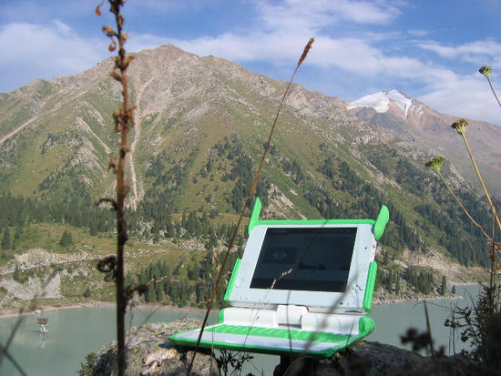 One Laptop in Kazachstan