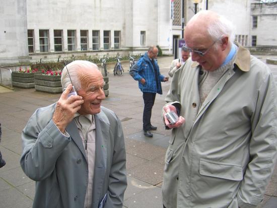 Two Fans of the 'Wireless'