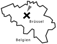 Belgien-Karte