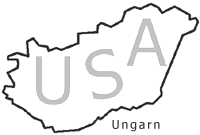 Ungarn-Karte